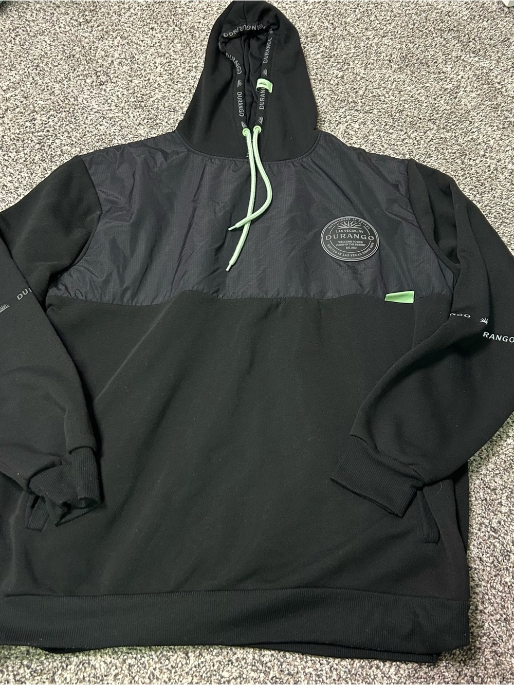 Durango Las Vegas Casino & Resort Black Hooded Pullover Adult Sz XL